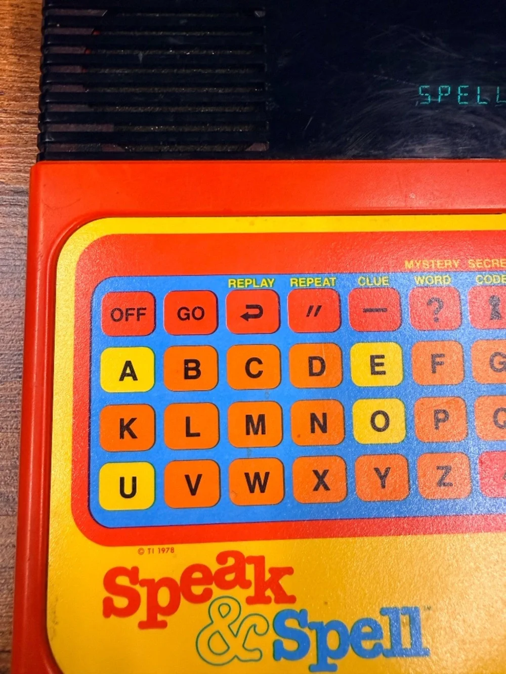 TEXAS INSTRUMENTS 1978 Speak & Spell Game